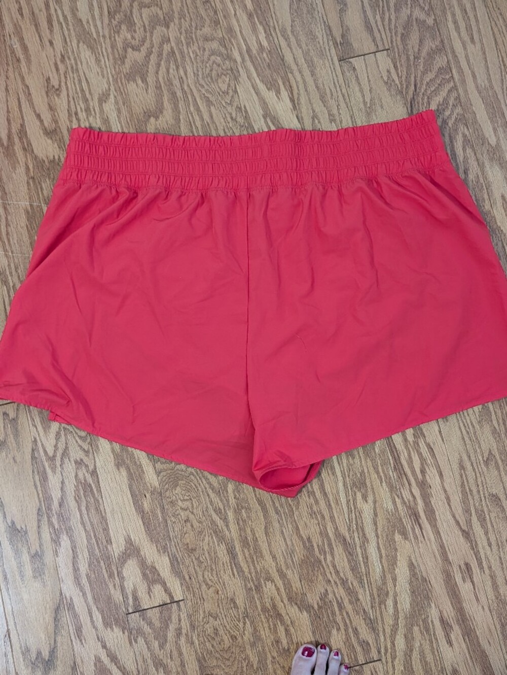 Old Navy Extra High-Waisted Run Shorts Everyday Active Red Women's Sz 3X NWT - Picture 5 of 10